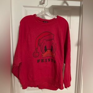 Women's NWOT AE & Disney Donald Duck Sweatshirt size large